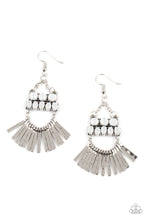 Load image into Gallery viewer, A FLARE For Fierceness - White Earring