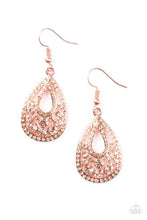 Load image into Gallery viewer, Sparkling Stardom - Copper Earring