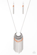 Load image into Gallery viewer, Mad About Madagascar Orange Necklace