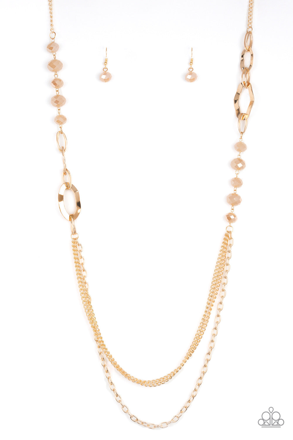 Modern Girl Glam - Gold Necklace Paparazzi Accessories