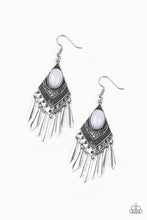 Load image into Gallery viewer, Mostly Monte-ZUMBA - Silver Earring Paparazzi Accessories