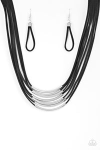 Walk The WALKABOUT Black Necklace Paparazzi Accessories