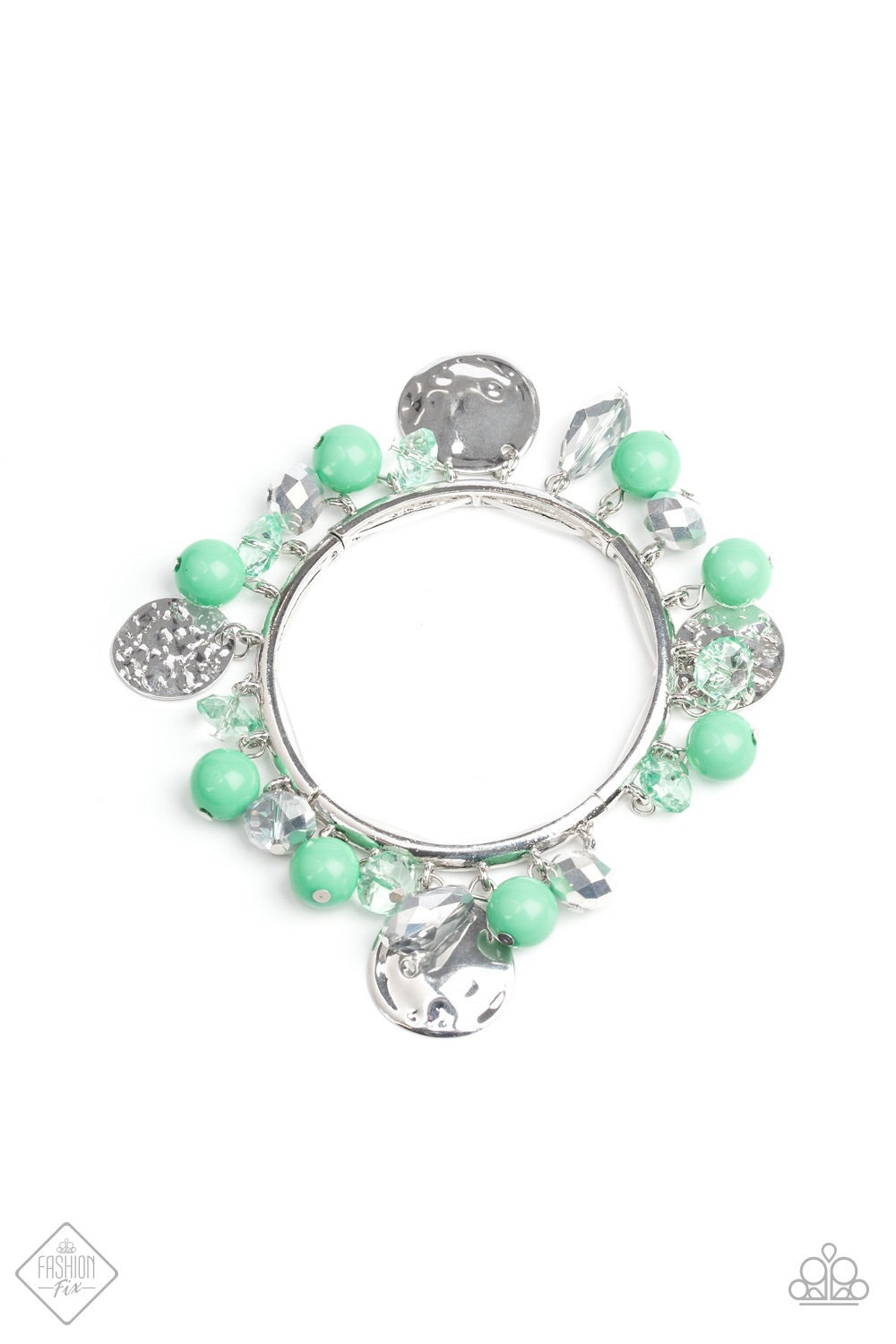 Charming Treasure - Green Bracelet