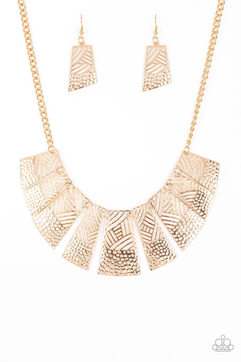 Jungle Cat Jam Gold Necklace