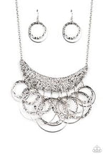 Load image into Gallery viewer, Metro Eclipse Silver Necklace Paparazzi Accessories