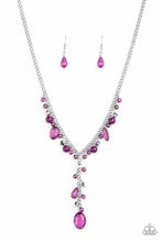 Load image into Gallery viewer, Crystal Couture - Purple Necklace