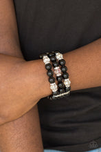 Load image into Gallery viewer, Undeniably Dapper - Black Bracelet Paparazzi Accessories