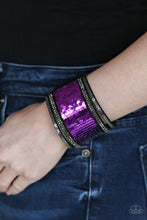 Load image into Gallery viewer, Heads Or MERMAID Tails - Purple Bracelet