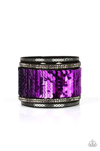 Heads Or MERMAID Tails - Purple Bracelet