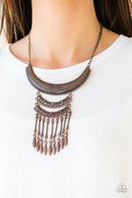 Load image into Gallery viewer, Eastern Empress Set Copper Necklace, Earring &amp; Bracelet