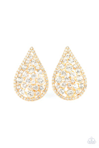 Reign Storm Gold Earring