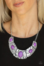 Load image into Gallery viewer, RULER In Favor - Purple Necklace