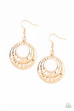 Load image into Gallery viewer, Perfectly Imperfect Gold Earring - Paparazzi Accessories