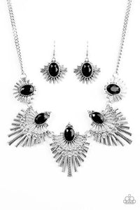 Miss YOU-niverse Black Necklace Paparazzi Accessories