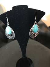 Load image into Gallery viewer, Take Me To The River Blue Earring