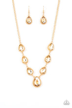 Load image into Gallery viewer, Socialite Social - Gold Necklace Paparazzi Accessories