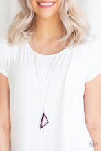 Load image into Gallery viewer, Ultra Sharp purple necklace - Paparazzi Accessories