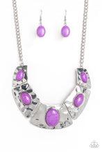 Load image into Gallery viewer, RULER In Favor - Purple Necklace