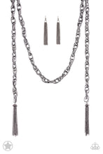 Load image into Gallery viewer, SCARFed for Attention - Gunmetal Necklace