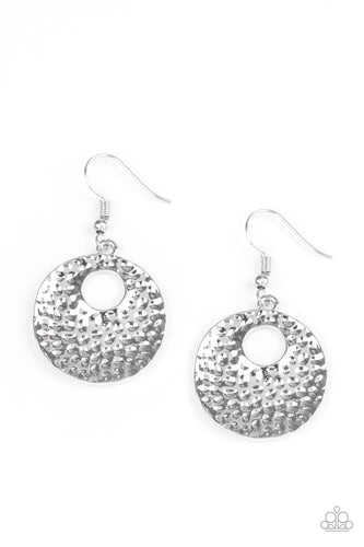 A Taste for Texture Silver Earring