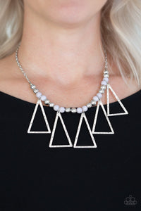 Terra Nouveau Silver Necklace - Paparazzi Accessories