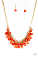 Load image into Gallery viewer, Tour de Trendsetter Orange Necklace