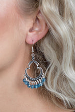 Load image into Gallery viewer, Babe Alert Blue Earring