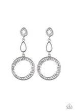 Load image into Gallery viewer, On the Glamour Scene White Post Earrings