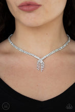 Load image into Gallery viewer, Ante Up - White Necklace - Paparazzi. Accessories