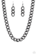 Load image into Gallery viewer, Heavyweight Champion - Black Necklace Paparazzi Accessories