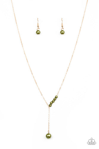 Timeless Taste Green Necklace - Paparazzi Accessories