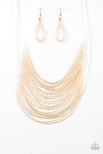 Load image into Gallery viewer, Catwalk Queen - Gold Necklace Paparazzi Accessories