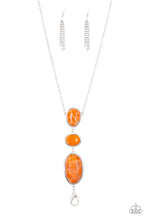 Load image into Gallery viewer, Making An Impact - Orange Necklace - Paparazzi Accessories