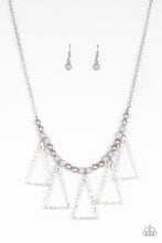 Load image into Gallery viewer, Terra Nouveau Silver Necklace - Paparazzi Accessories