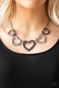 Hearty Hearts Multi Necklace - Paparazzi Accessories