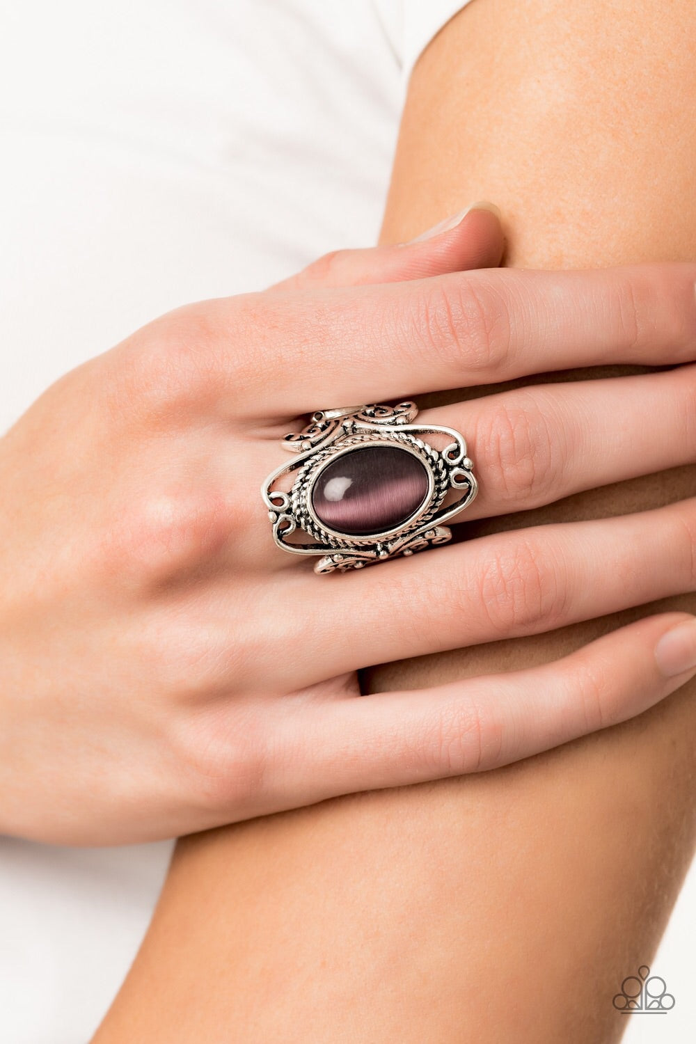 Paparazzi Accessories Fairytale Flair Purple  Ring