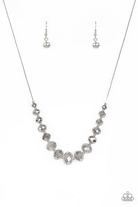 Crystal Carriages - Silver Necklace Paparazzi Accessories