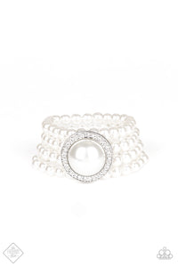 Top Tier Twinkle White Bracelet