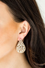 Load image into Gallery viewer, Reign Storm Gold Earring