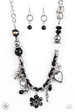 Load image into Gallery viewer, Charmed, I Am Sure - Black Necklace