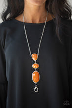 Load image into Gallery viewer, Making An Impact - Orange Necklace - Paparazzi Accessories