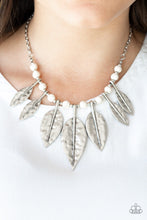 Load image into Gallery viewer, Highland Harvester white necklace - Paparazzi Accessories