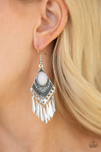 Load image into Gallery viewer, Mostly Monte-ZUMBA - Silver Earring Paparazzi Accessories