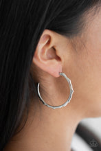 Load image into Gallery viewer, Danger Zone - Silver Earring