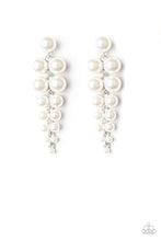 Load image into Gallery viewer, Totally Tribeca White Earring -Paparazzi Accessories