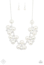 Load image into Gallery viewer, Night at the Symphony White Necklace - Paparazzi Accessories