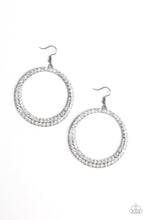 Load image into Gallery viewer, So Demanding Renegade White Earrings Paparazzi Accessories