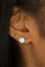 Load image into Gallery viewer, Just In TIMELESS - White Earring Paparazzi Accessories