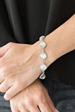 Load image into Gallery viewer, Perfect Imperfection White Bracelet - Paparazzi Accessories